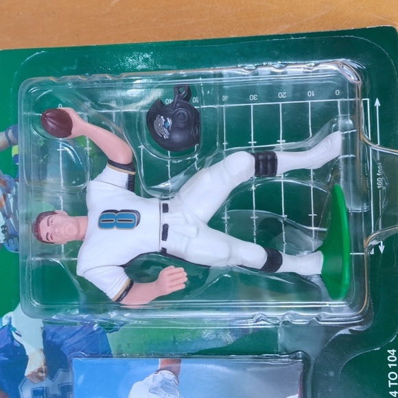 Lot of 2 Mark Burnell Jacksonville Jaguars 1998 & 1997 sports collectible figure - Picture 3 of 12